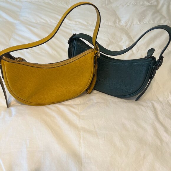 EUC Coach Luna Shoulder Bag with Dust Bag - Forest - Picture 4 of 5